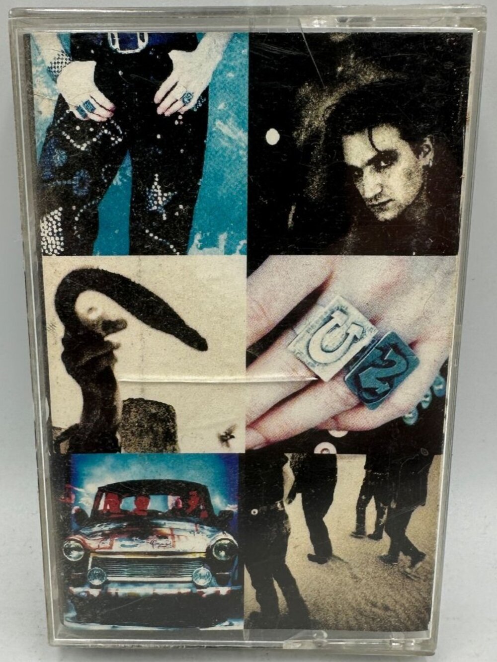 U2 Achtung Baby Audio Cassette Album 1991 Island Records Rock & Roll Vintage